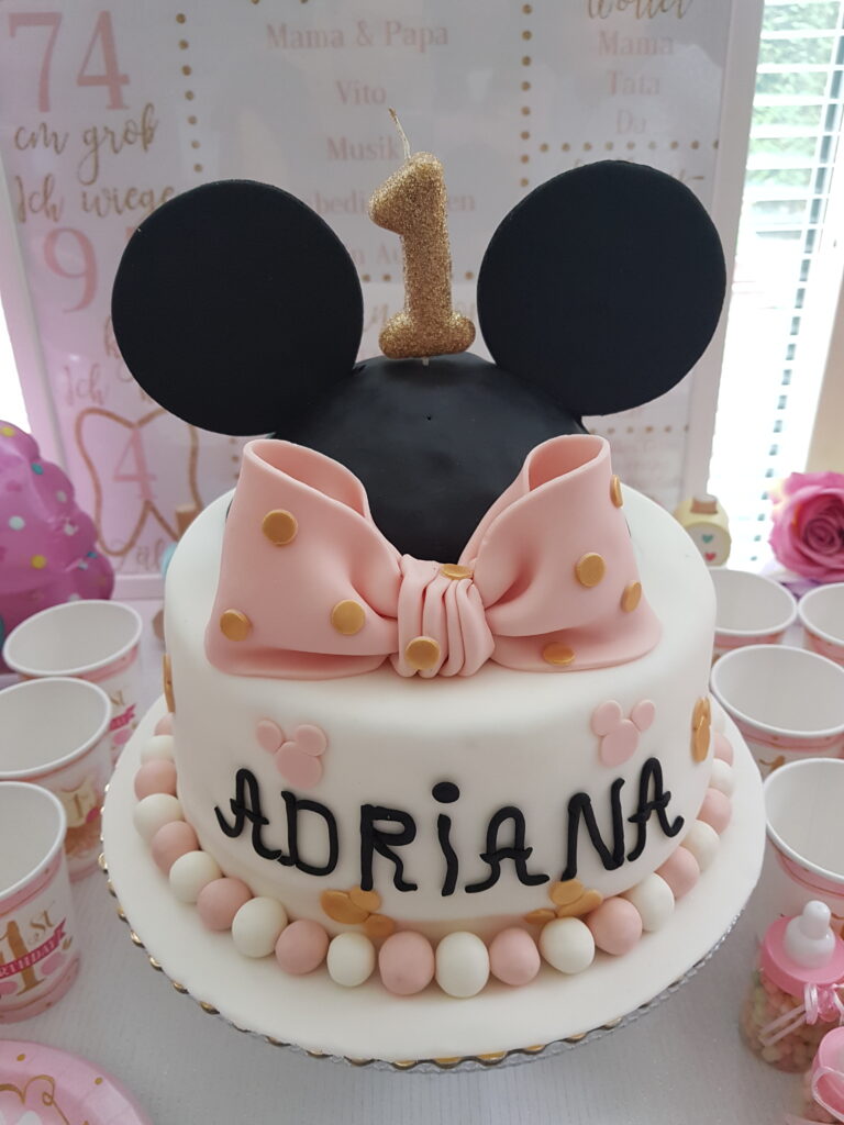 Minnie Mouse Kindertorte Geburtstag